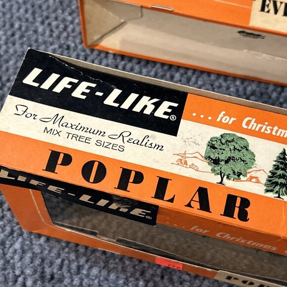 Life Like LL103 Small Evergreen Trees Evergreen Poplar Lot Christmas Layout - Picture 6 of 14